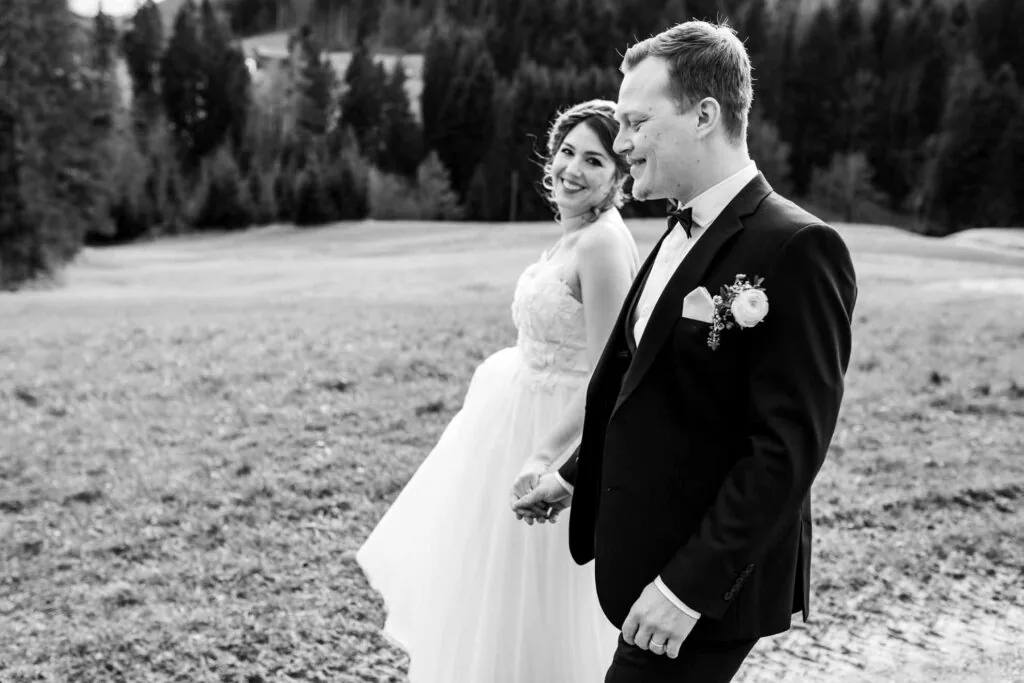 Brautpaar Churfirsten Toggenburg