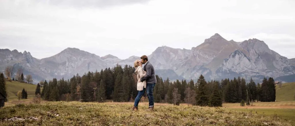 Paarshooting am Schwendisee im oberen Toggenburg
